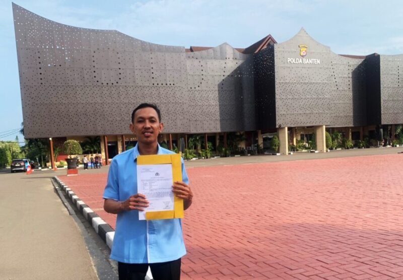 Aliansi Sunda Banten Bersatu Laporkan Youtuber Resbob ke Polda Banten