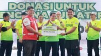 Bupati Tangerang Hadiri Run To Give For Sumatra, Fun Run 5 Km Galang Donasi Rp62 Juta