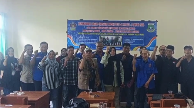 Muscab III DPC KWRI Banten di Serang menghasilkan kepengurusan baru dan menegaskan komitmen mewujudkan jurnalisme profesional, beretika, dan berimbang. H Edi Murpik tekankan peran strategis wartawan.