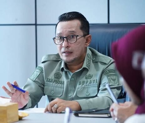 Bupati Tanah Datar Ikuti Rakor Tingkat Menteri Satgas Rehab dan Rekonstruksi Pascabencana
