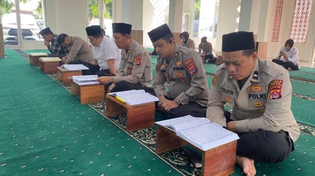Kapolres Lebak Herfio Zaki: Tadarus One Day One Juz Ramadhan 1447 H Perkuat Iman dan Integritas