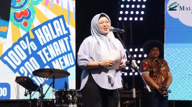 Wabup Tangerang Intan Nurul Hikmah di Roadshow Kuliner Viral Indonesia