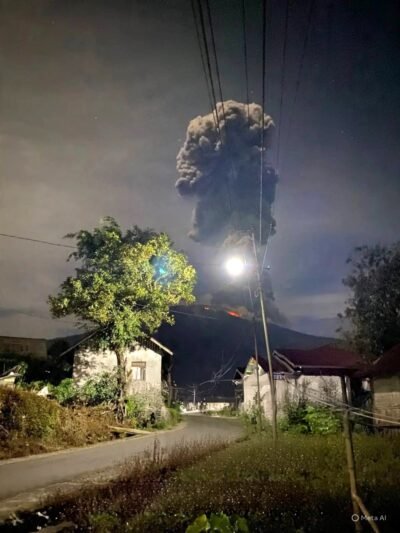 Gunung Marapi di Sumatera Barat Erupsi Dinihari, PVMBG Larang Warga Dekati Radius 3 Km