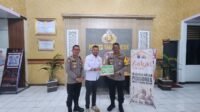 Polres Tanah Datar Salurkan Zakat Fitrah Rp4,5 Juta Melalui Baznas