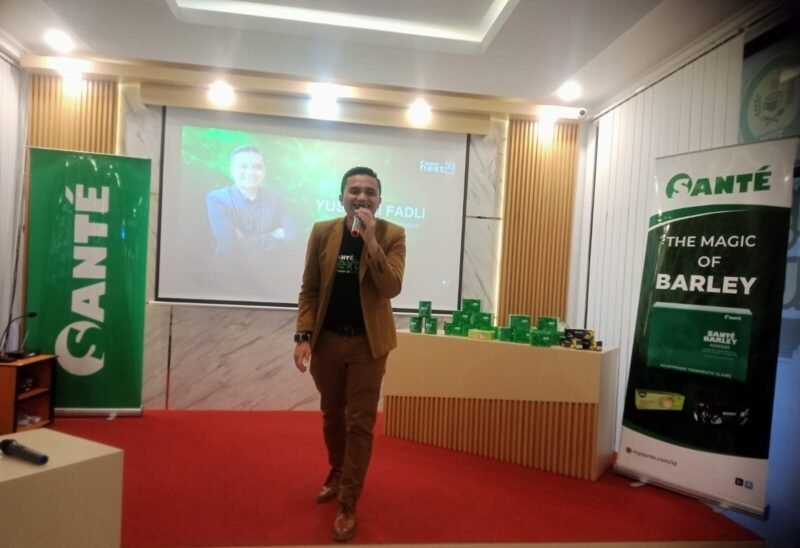 Sosialisasi Produk Sante Barley dan Buka Puasa Bersama Digelar di Sungai Tarab Tanah Datar