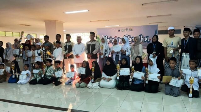 Perlombaan di Kampung Ramadan Rangkasbitung Berakhir, Para Juara diberikan Hadiah Rp 200 ribu