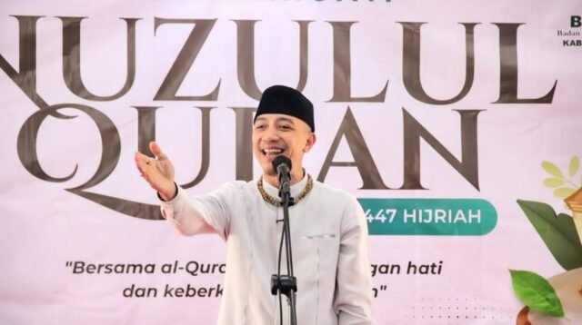 Peringatan Nuzulul Qur’an 1447 H,  Bupati Lebak Hasbi Jayabaya Ajak Masyarakat Perkuat  Keimanan