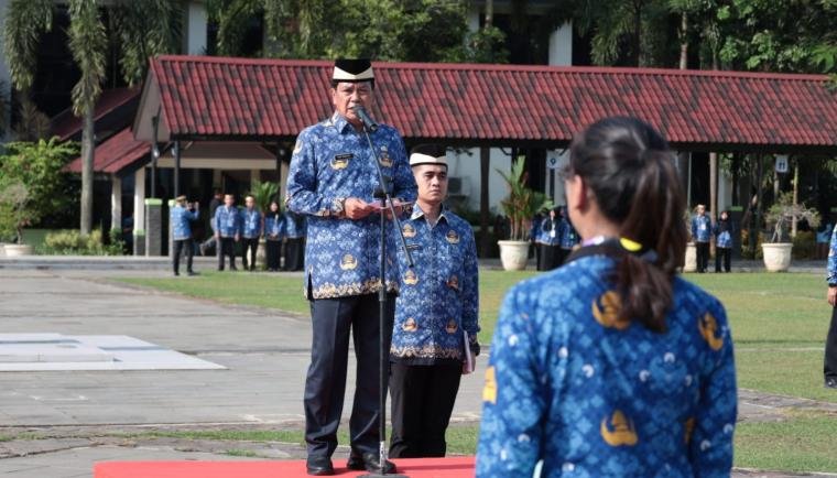 Bupati Tangerang Maesyal Rasyid Lantik 472 CPNS Jadi PNS, Tekankan Disiplin dan Integritas ASN