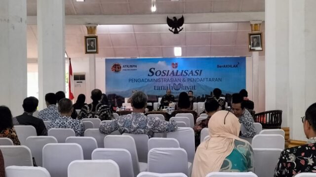 Kementrian ATR/BPN Sosialisasikan Pengadministrasian Tanah Ulayat di Lebak Banten