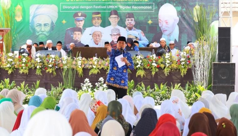 Bupati Tangerang Maesyal Rasyid Hadiri Istighosah HUT ke-20 Gunung Kaler, Dorong Penguatan UMKM