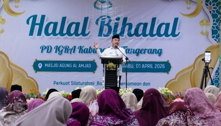 Sekda Tangerang Soma Atmaja Hadiri Halalbihalal IGRA