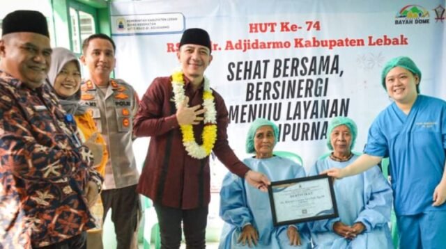 Bupati Lebak Habi Jayabaya: HUT ke-74 RSUD Adjidarmo, Rumah Sakit Kebanggaan Warga Lebak