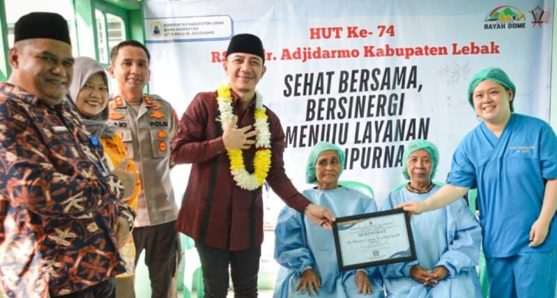 Bupati Lebak Habi Jayabaya: HUT ke-74 RSUD Adjidarmo, Rumah Sakit Kebanggaan Warga Lebak