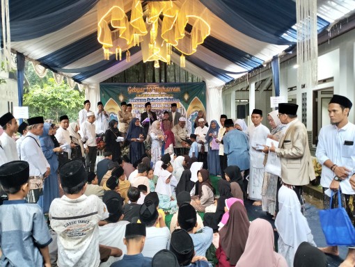 Tradisi 10 Muharam, Sahabat Kokobok Tapos Banjarsari Santuni 109 Anak Yatim