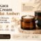 Jar Kaca Pot Cream Coklat Amber: Kemasan Skincare Yang Melindungi Formula dari Waktu