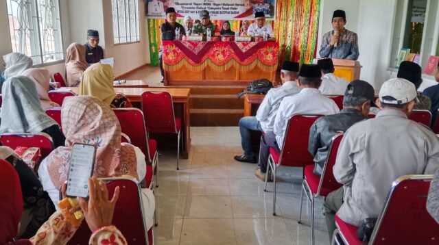 Musna RKP Batipuh Baruh digelar di Aula Kantor Wali Nagari Kamis 18 Juni 2026