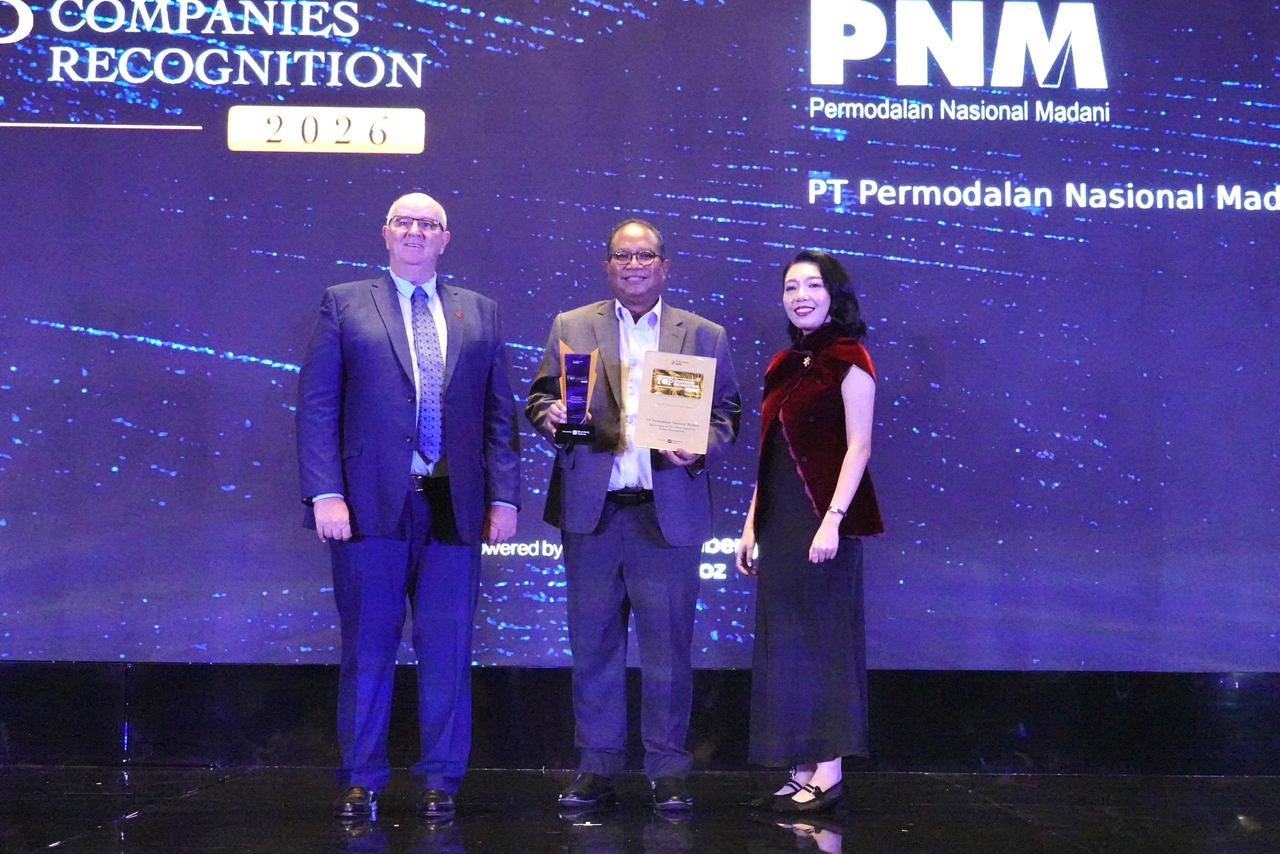 PNM meraih penghargaan top company ultra micro finance pemberdayaan perempuan 2026