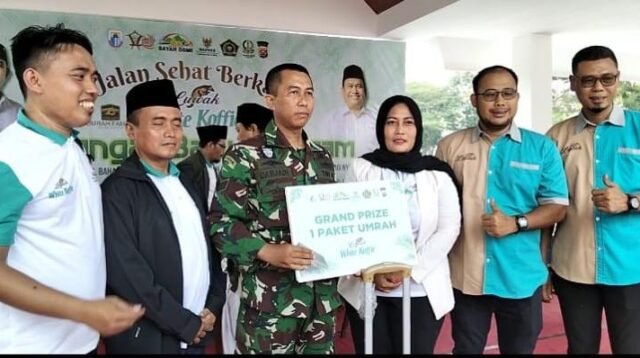 BAZNAS Lebak Tahun Baru 1448 Hijriah dengan Jalan Santai dan Santuni 265 Anak Yatim