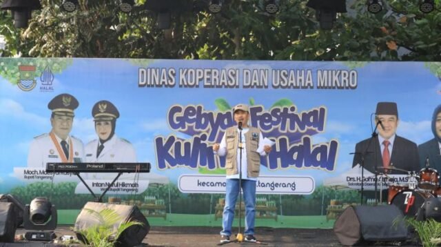 Festival Kuliner Halal Kab. Tangerang, UMKM Raup Rp500 Ribu/Hari