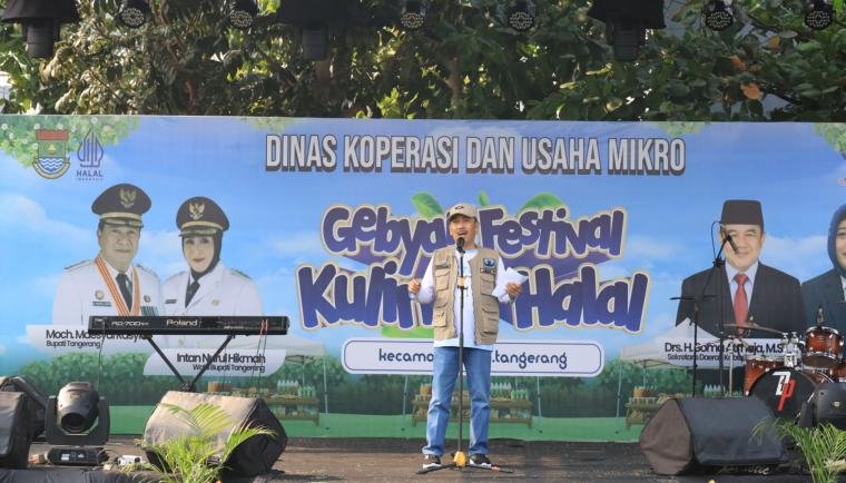 Festival Kuliner Halal Kab. Tangerang, UMKM Raup Rp500 Ribu/Hari
