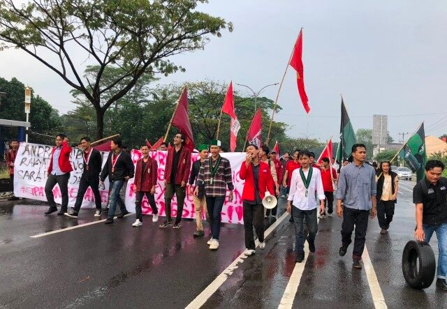 Cipayung Plus Serang Desak Pemprov dan DPRD Banten,  Benahi Infrastruktur dan  Persoalan di Daerah