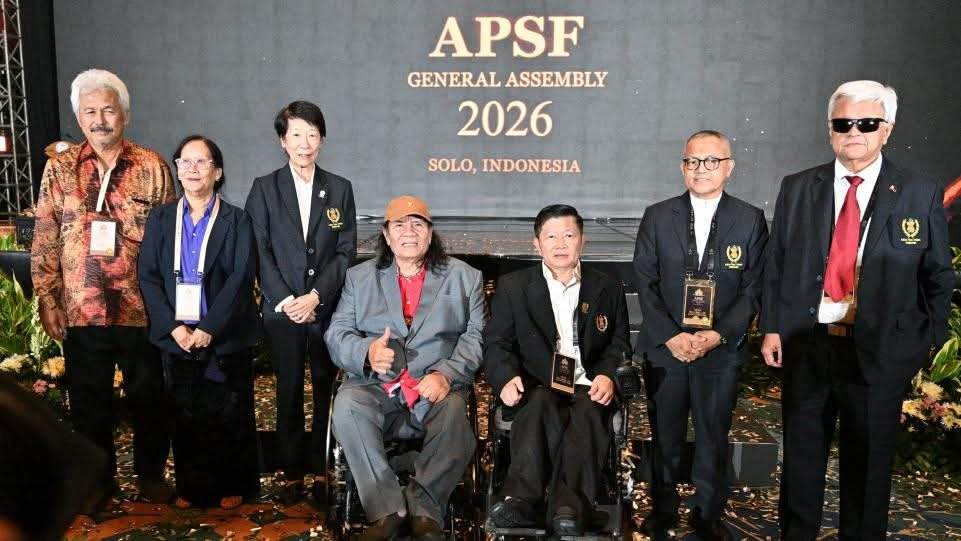 Senny Marbun Terpilih sebagai Presiden APSF 2026–2030, Siap Perkuat Kemajuan Olahraga Disabilitas Asia Tenggara