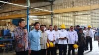Sekda Tangerang Dampingi Wapres Tinjau Pabrik UNITED E-Motor Plant 3 di Curug