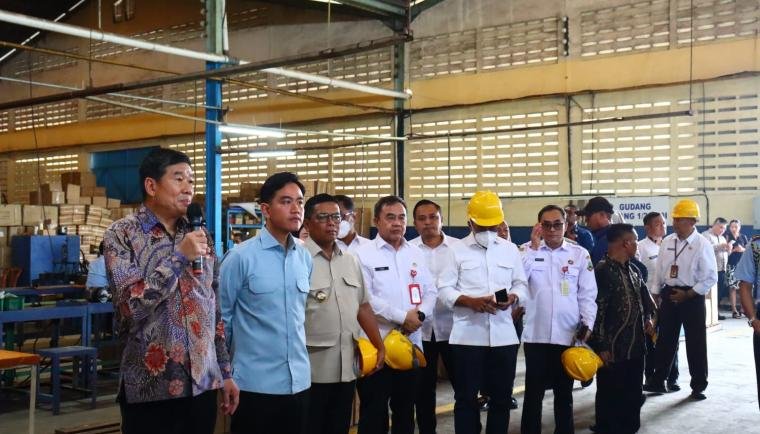 Wapres Gibran Tinjau Pabrik UNITED E-Motor di Tangerang, Dukungan Industri Kendaraan Listrik Nasional