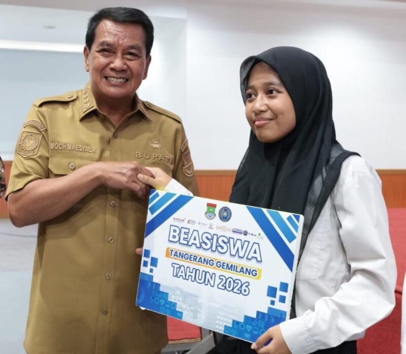 Pemerintah Kabupaten Tangerang Perluas Akses Pendidikan, 485 Mahasiswa Terima Beasiswa Tangerang Gemilang