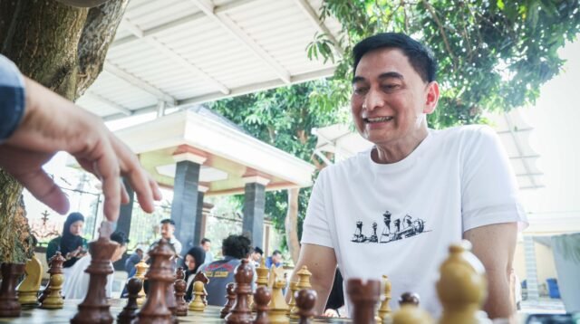 Hadiri Ngeround Percasi Banten, Wagub Dimyati Sampaikan Filosofi Kebersamaan dalam Catur