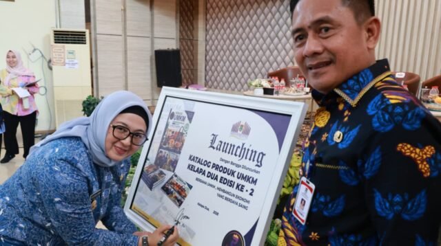 Wabup Tangerang Minta Pengurus UMKM Kelapa Dua Kreatif dan Inovatif