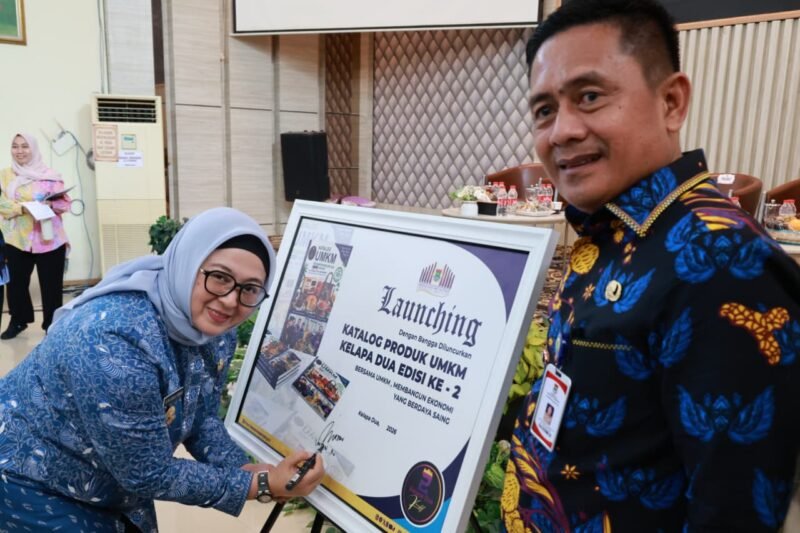 Wabup Tangerang Minta Pengurus UMKM Kelapa Dua Kreatif dan Inovatif