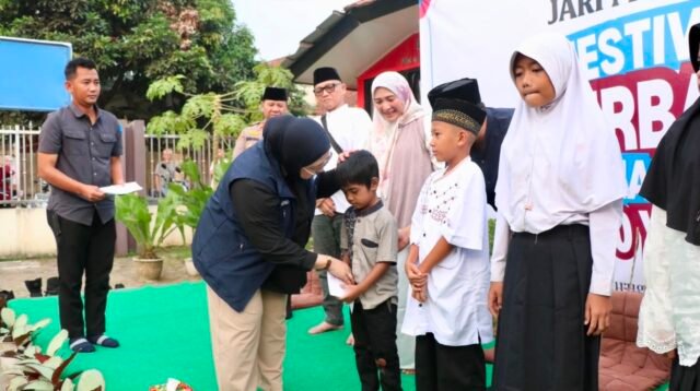 Wabup Tangerang Hadiri Festival Berbagi Bahagia Bersama 200 Anak Yatim di Curug