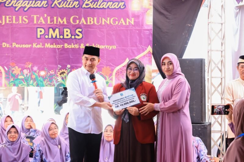 Wagub Banten Dimyati Ajak Warga Panongan Jadikan Pengajian Ruang Membangun Karakter dan Keimanan