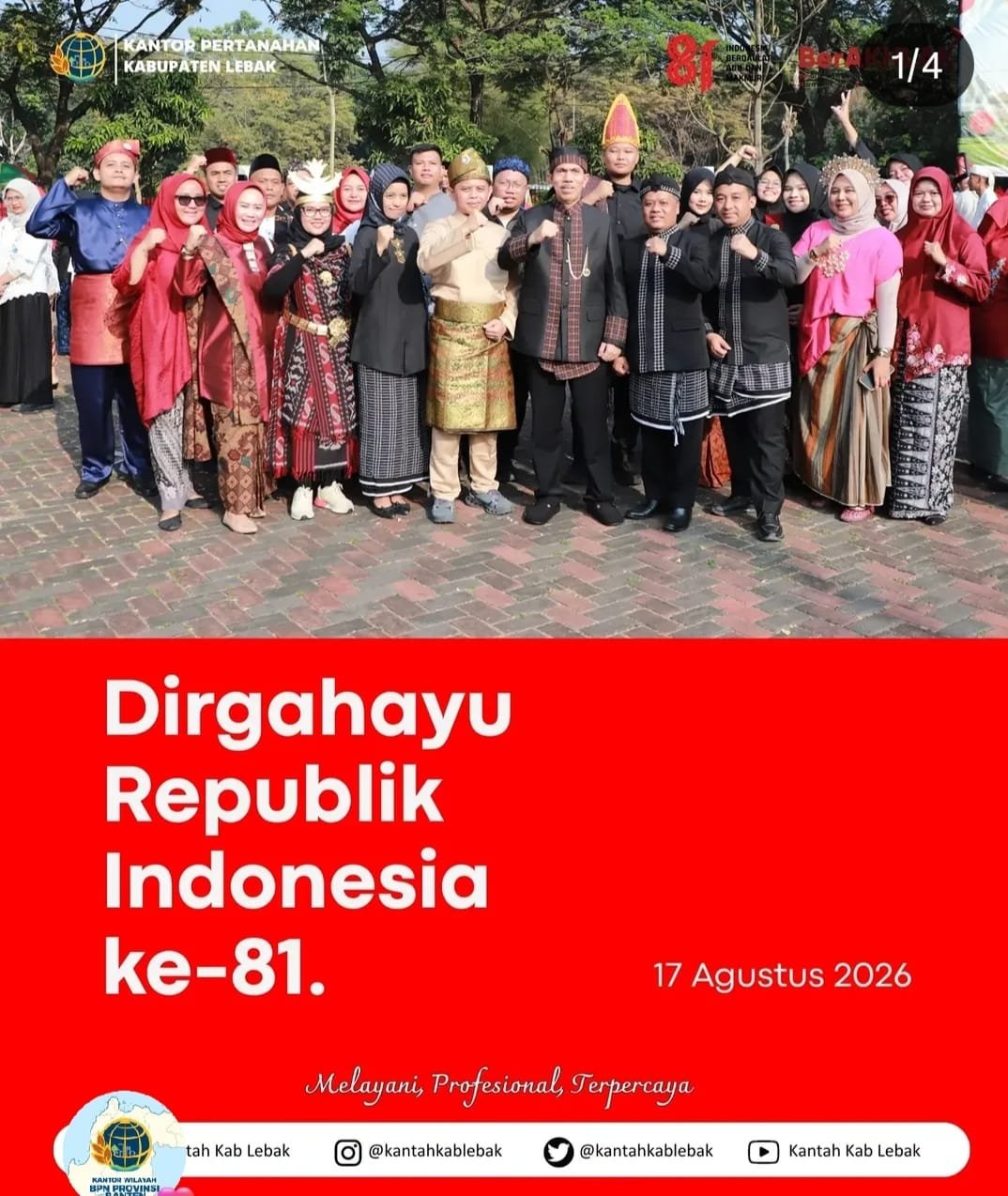 HUT REI KE 81 KANTAH LEBAK