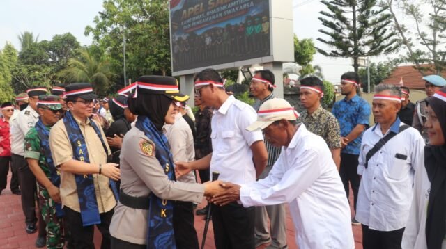 Apel Sabuk Kamtibmas, Kapolres Lebak Perkuat Kolaborasi Jaga Keamanan
