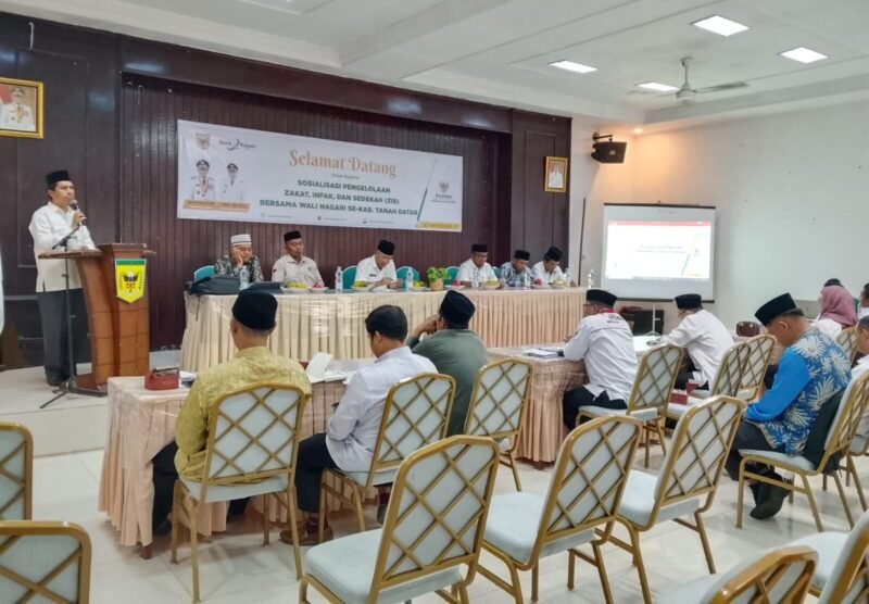 BAZNAS Tanah Datar Dorong Pembentukan UPZ di Setiap Nagari dan Masjid