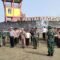 Semarak HUT ke-81 TNI,  Anggota Koramil 0313/Malingping dan Warga Bersihkan Pantai Wisata Bagedur