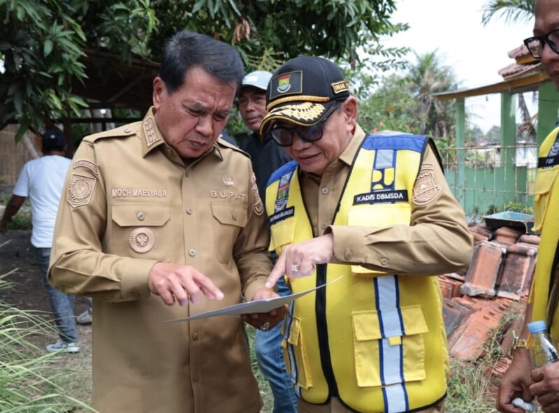 Bupati Tangerang Pimpin Groundbreaking Rekonstruksi Jalan Ceplak–Kronjo