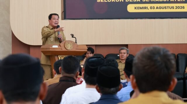 Bupati Tangerang Dorong Kepala Desa dan BPD Jadi Garda Terdepan Tingkatkan Kesadaran Hukum Masyarakat