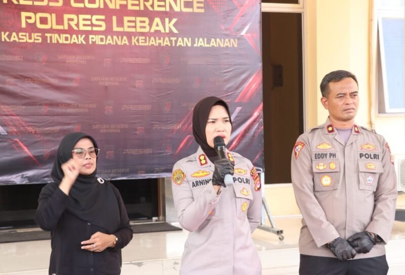 Polres Lebak Ungkap 10 Kasus Curanmor, 15 Tersangka Diamankan