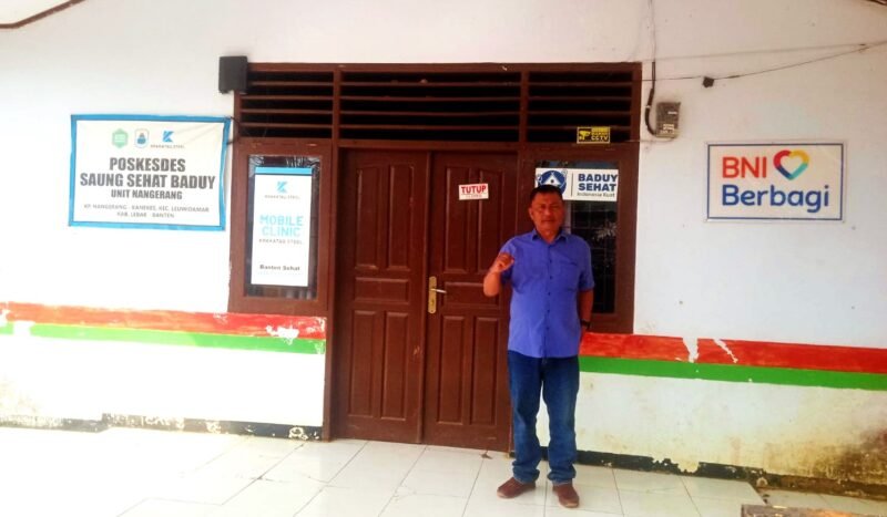 Anggota Komisi II DPRD Lebak H. Karim Tinjau Pustu Kebon Cau,  Desak Dinkes Segera Difungsikan
