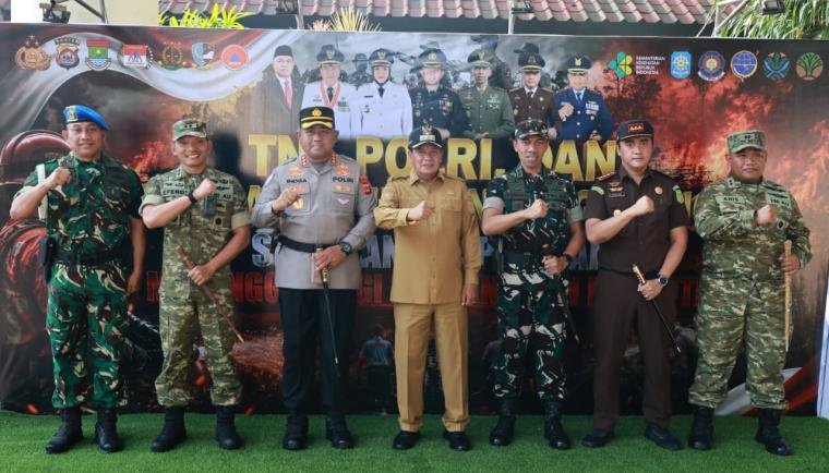 Bupati Tangerang Pimpin Apel Siaga Karhutla 2026, Perkuat Sinergi Hadapi Musim Kemarau Panjang