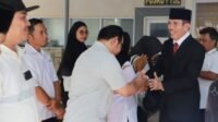 Kepala Kantah Lebak Akhda Jauhari, Lantik 65 Anggota Satgas Fisik MASDASIK PBT Terintegrasi Tahap II