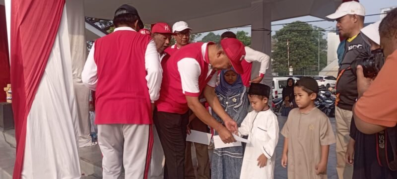 PPI Lebak Santuni 81 Anak Yatim dan Gelar Donor Darah pada Puncak HUT ke-81 RI