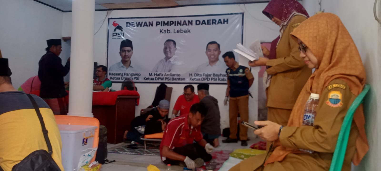 GMBI Peduli Gelar Sunatan Massal Gratis, Kolaborasi dengan Dinkes Lebak