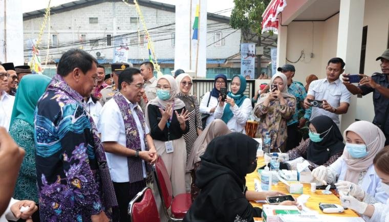 Wamenkes Apresiasi Program Desa Siaga TB Kabupaten Tangerang, Percepatan Deteksi Jadi Prioritas