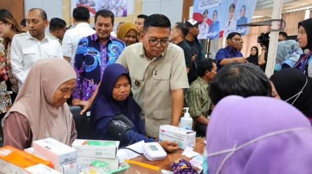Gubernur Banten Andra Soni, Apresiasi CKG Kabupaten Tangerang Lampaui Target