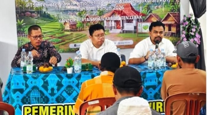 Kantor Pertanahan Lebak Gelar Penyuluhan Pengukuran PBT PTSL di Desa Cisuren