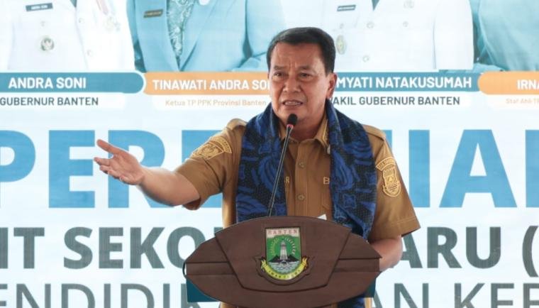 Bupati Tangerang Hadiri Peresmian SMAN 33 di Kecamatan Sepatan